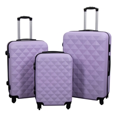 Koffer - Diamant lila - Hardcase-Leichtgewichtskoffer