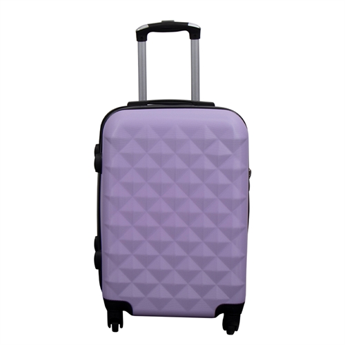 Handgepäckkoffer - Leichter Hardcase-Koffer - Größe klein - Lila Diamant