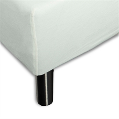 Stretch-Laken - Weißes Jersey-Laken - 100% Baumwolle - Spannbettlaken für Matratzen - Nordstrand Home
