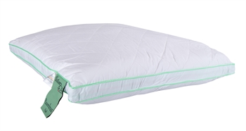 Bambuskissen - 100% allergikerfreundlicher Bambus - 50x60 cm - 3-Kammer-Kissen von Nature By Borg 