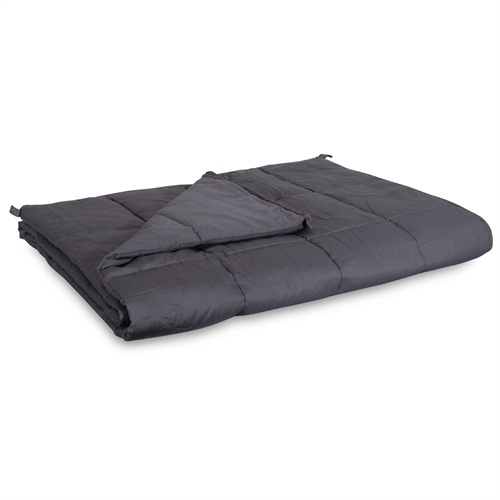 Gewichtsdecke 140 x 220 cm - 4,5 kg schwere Decke mit Kugeln - Senses By Borg