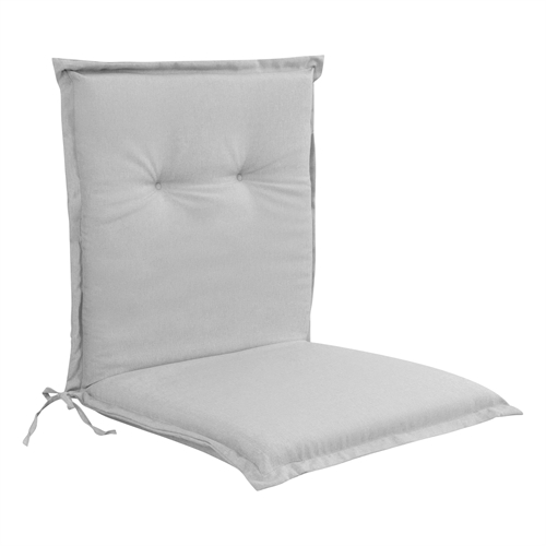 Luxus-Gartenkissen für Positionsstuhl – 7 cm Dicke – Graues Kissen mit luxuriösem Komfort – Nordstrand Home