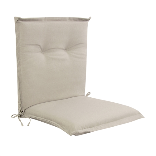 Luxus-Gartenkissen für Positionsstuhl – 7 cm Dicke – Beige Kissen mit luxuriösem Komfort – Nordstrand Home
