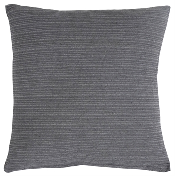 Deko-Kissen - 60x60 cm - Graues Sofakissen oder Bettkissen - Nordstrand Home