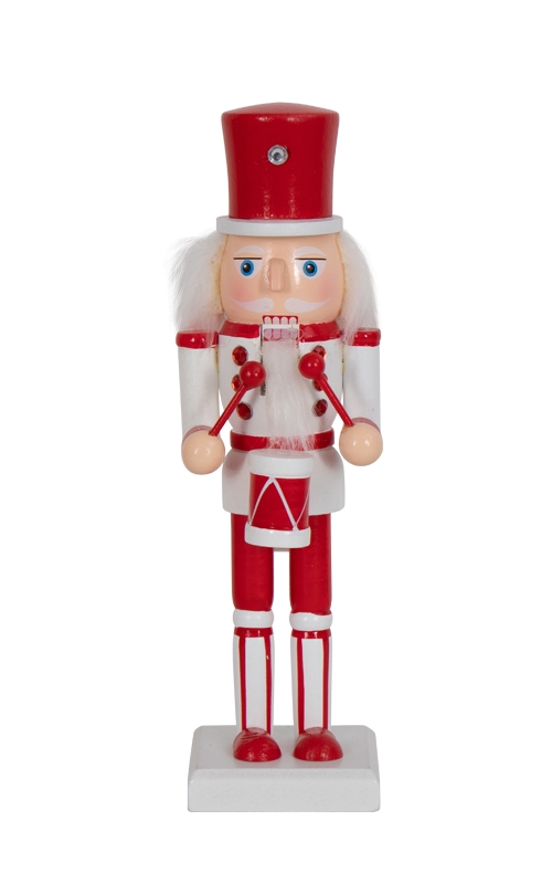 Nussknacker - 26 cm Höhe - Mit Trommeln - Nussknacker-Weihnachtsfigur