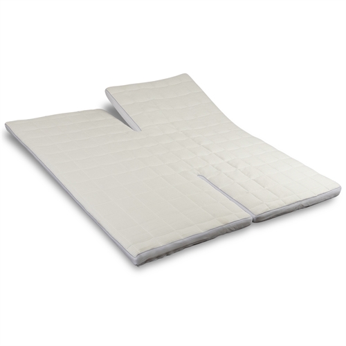 Matratzenauflage für h-geteilte Matratzen - 160x210 cm 5 cm hoch - Advance Memory-Schaum - Zen Sleep - Ergonomische Matratzenauflage