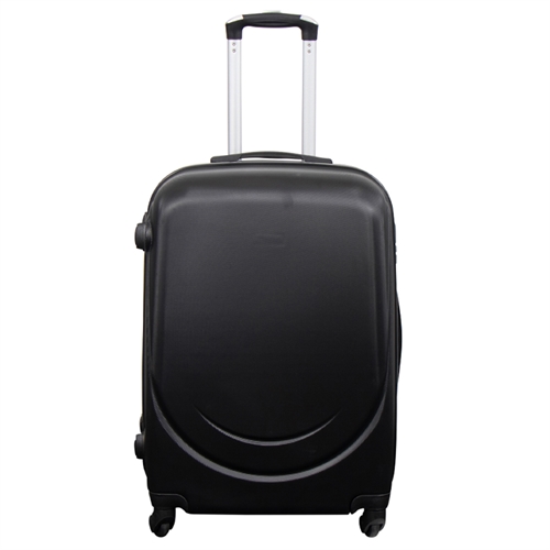 Koffer-Angebot - Hardcase - Größe Mittel - klassisches Schwarz - Eleganter Reisekoffer