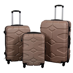 Koffer - Hardcase-Reisekoffer - Military Sand - Leichter Koffer