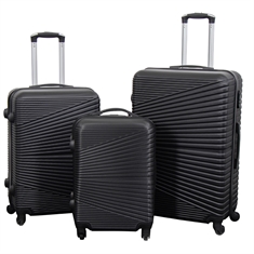 Koffer - Hardcase-Reisekoffer - Nordic schwarz - Leichtgewichtskoffer