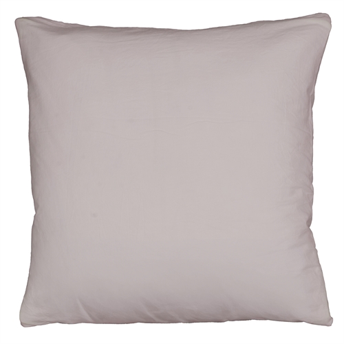 Kissenbezug 60x63 cm - 100% Enzymgewaschene Baumwolle - Firm Grau - Nordstrand Home