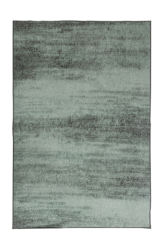 Teppich - loser Teppich mit rutschfester Rückseite - grüner Teppich mit Stonewashed-Effekt - weicher Teppich von Nordstrand Home Kristina