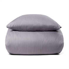 Bettwäsche - Ägyptische Baumwolle - Lavendel Jacquard-gewebte Streifen