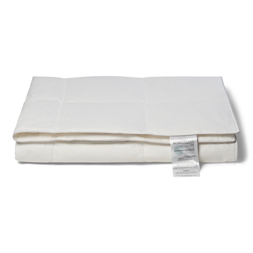 Junior Sommerdecke 100x140 cm mit 100% Moschusdaunen - Leichte und kühle Daunendecke - Nordstrand Home Decke