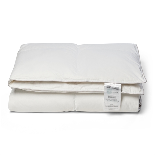 Junior Winterdecke - 100% Moschusdecke 100x140 cm - Allergikerfreundliche Daunendecke - Nordstrand Home Decke