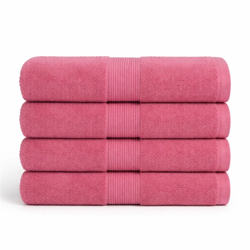 Baumwollhandtuch - 100% Baumwolle - Badetuch 70x140 cm - Rosa