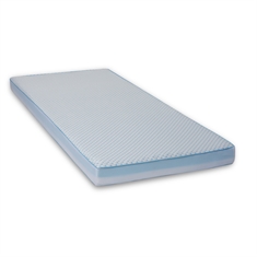 Kühlmatratze 90x200 - Höhe 12 cm - Schaumstoffmatratze mit kühlendem Memory-Schaum - 7 Zonen - SLEEP TECH by Borg