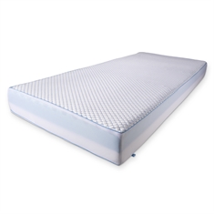 Kühlende Matratze - Höhe 18 cm - Luxus-Schaummatratze mit kühlendem Memoryschaum - 7 Zonen - SLEEP TECH by Borg