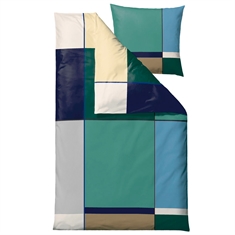 Bettwäsche - 100% Baumwollsatin - Södahl Colour Block - Grün