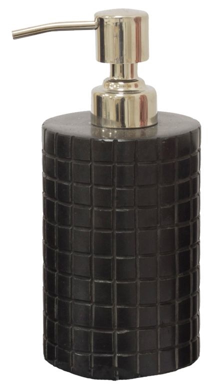 Seifenspender - Schwarzer Stein - Turiform - 18 cm