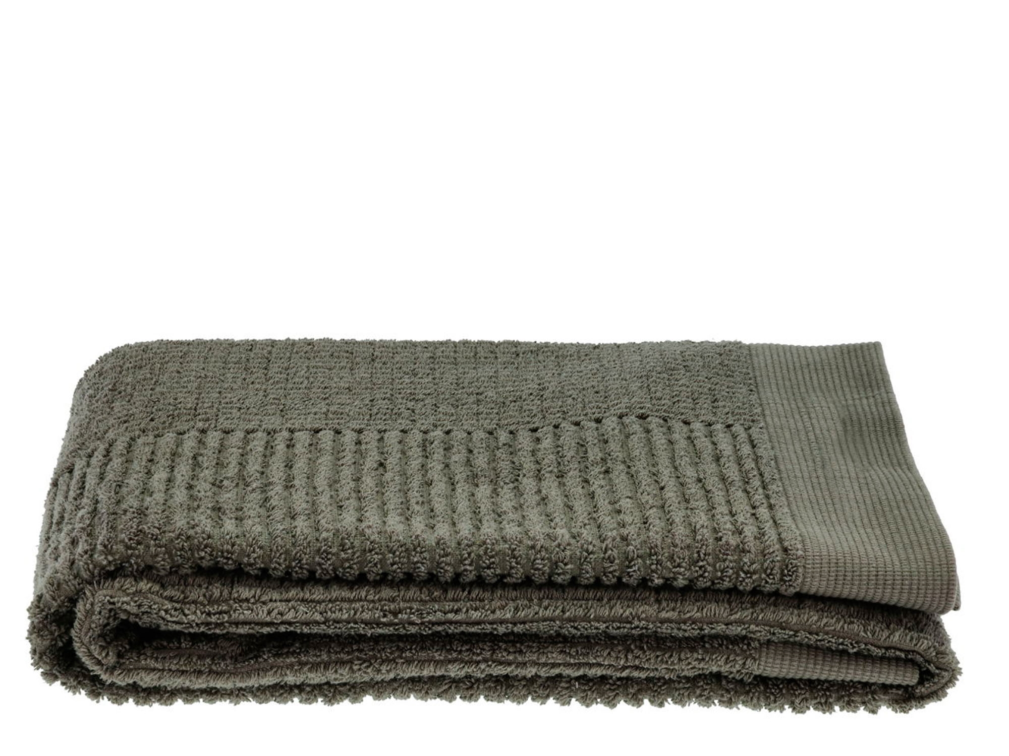 Handtuch - 100% Baumwolle - Badehandtuch 70x140 cm - Zone Denmark Classic - Olivegrün