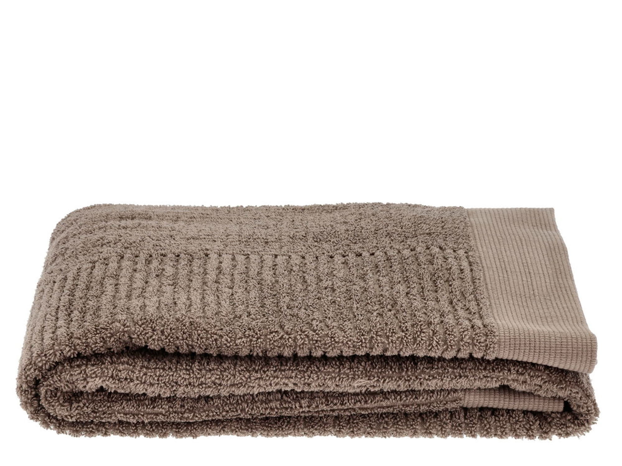 Handtuch - 100% Baumwolle - Badehandtuch 70x140 cm - Zone Denmark Classic - Taupe