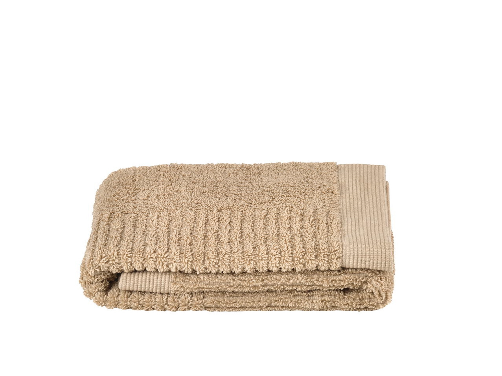 Handtuch - 100% Baumwolle - Gästehandtuch 50x70 cm - Zone Denmark Classic - Camel