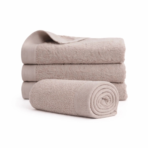 Baumwoll-Handtuch - 100% Baumwolle - 50x100 cm - Mohn - Rosa