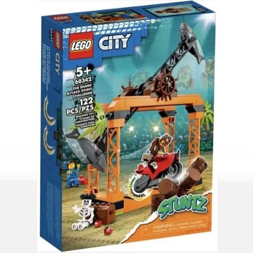 Køb LEGO City Stuntudfordring med hajangreb billigt på HOME-TEX!