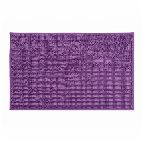 Badematte - 50x80 cm - Rutschfeste Badematte - Lila