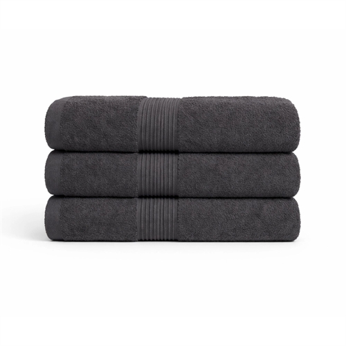 Baumwollhandtuch - 100% Baumwolle - 50x100 cm - Grau