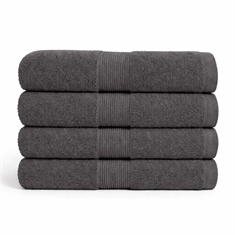 Baumwoll-Handtuch - 100% Baumwolle - Grau