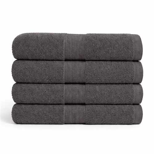 Baumwoll-Handtuch - 100% Baumwolle - Grau