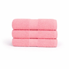 Baumwoll-Handtuch - 100% Baumwolle - Diamant - Rosa
