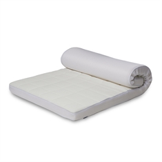 Matratzenauflage mit Latex - 90x200 cm - 10 cm hoch - Latex & Naturlatex - Zen Sleep Matratzenauflage für Einzelbett